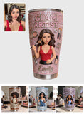 Custom Any Photo - Personalized Makeup Tumbler