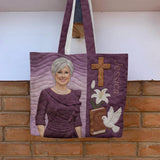 Custom Any Photo Believe - Personalized Christian Quilted Tote Bag