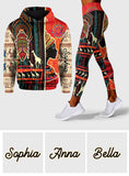 Colors Of Africa - Personalized African American Hoodie and Leggings