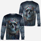 Sugar Skull - Personalized Skull All Over Shirt
