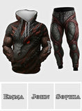 Dragon Lover Gift - Personalized Dragon Hoodie and Sweatpants