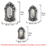 Skullgate Mirror - Personalized Skull Wall Hanging Mirror