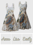 Turtle Lovers - Personalized Turtle Sleeveless Dress
