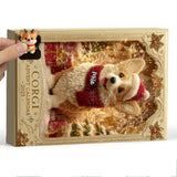 Love Corgi - Personalized Corgi Advent Calendar With Ornaments