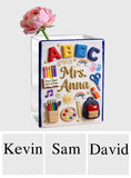 Teacher Gifts - Personalized Teacher Acrylic Pot