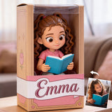 Any Hobby, Any Photo - Reading, Sewing, Gardening... - Personalized Book Custom Shaped Acrylic Plaque