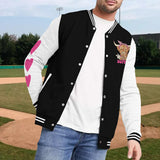 Love Highland Cow - Personalized Highland Cow Varsity Jacket