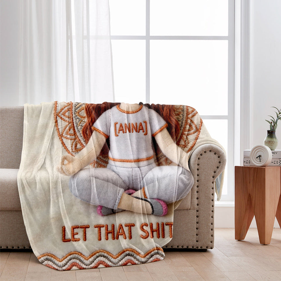 Custom From Any Photo - Personalized Yoga Blanket