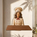 Love Cooking - Personalized Cooking Wooden Floating Shelf