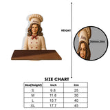 Love Cooking - Personalized Cooking Wooden Floating Shelf