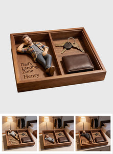 Custom Any Photo - Personalized Father Catch-All Tray