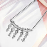 Grandma's Garden - Personalized Grandma Necklace with Charms