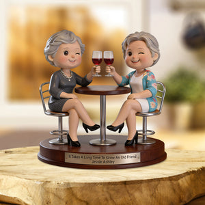 Partners In Crime - Personalized Bestie Custom Shaped Acrylic Plaque