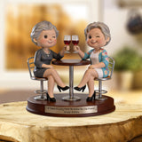Partners In Crime - Personalized Bestie Custom Shaped Acrylic Plaque