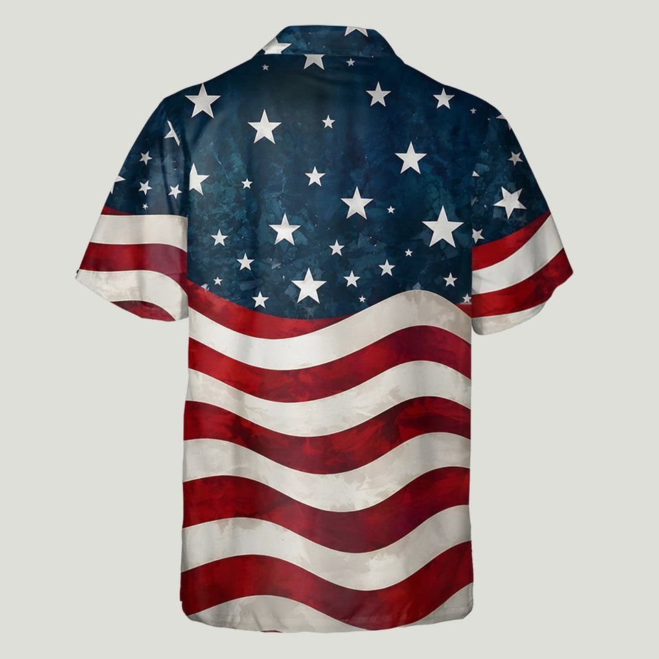 Bigfoot, Hiking/ Camping/ Fishing Lovers Gift, America Sasquatch, 4th Of July - Personalized Camping Hawaiian Shirt