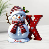 Merry Christmas - Personalized Family Acrylic LED Night Light