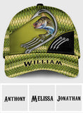 Love Fishing - Personalized Fishing Classic Cap