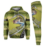 Love Fishing - Personalized Fishing Hoodie and Sweatpants