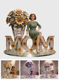Custom Any Photo, Best Gift For Mom, Grandma - Personalized Mother Custom Shaped Acrylic Plaque
