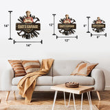 Dad's Garage - Personalized Father Cut Metal Sign