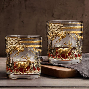 Hunting For Life - Personalized Hunting Whiskey Glass