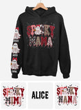 Spooky Mama - Personalized Mother Waffle Hoodie