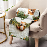 Cute Animals Baby Blanket - Personalized Newborn Blanket
