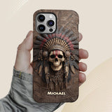 Proud Native - Personalized American Indian Full Print Phone Case