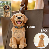 I'm Always With You - Personalized Dog Plush Keychain