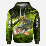 Love Fishing - Personalized Fishing All Over Shirt