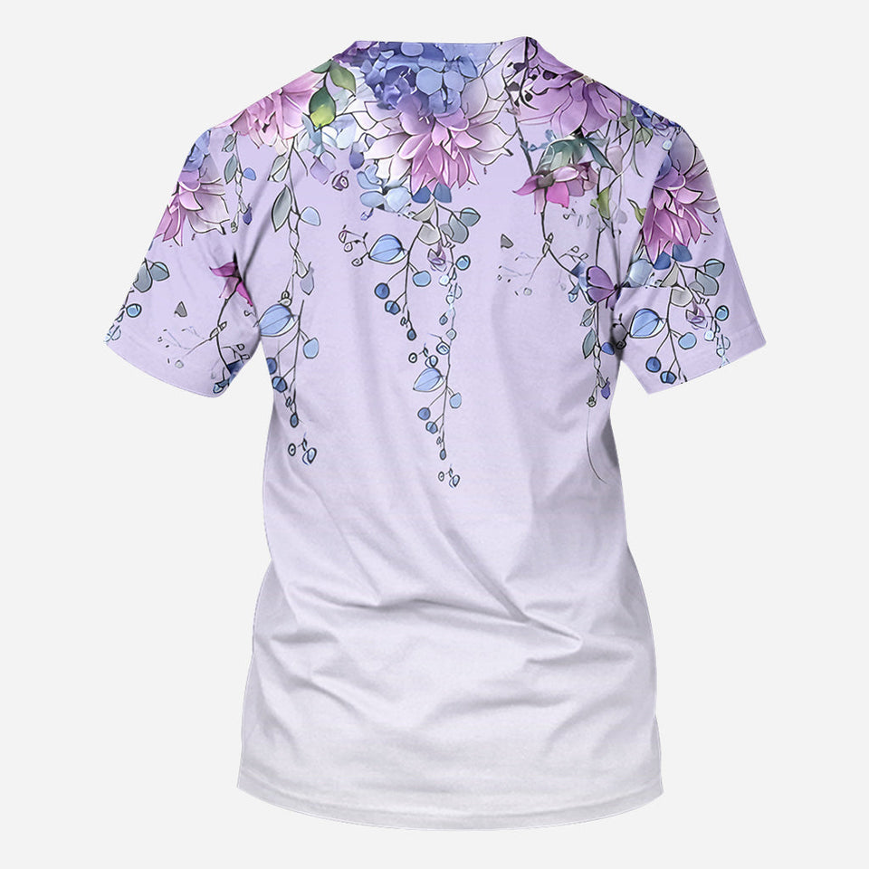 Grandma And Children Butterfly - Personalized Grandma All Over Shirt