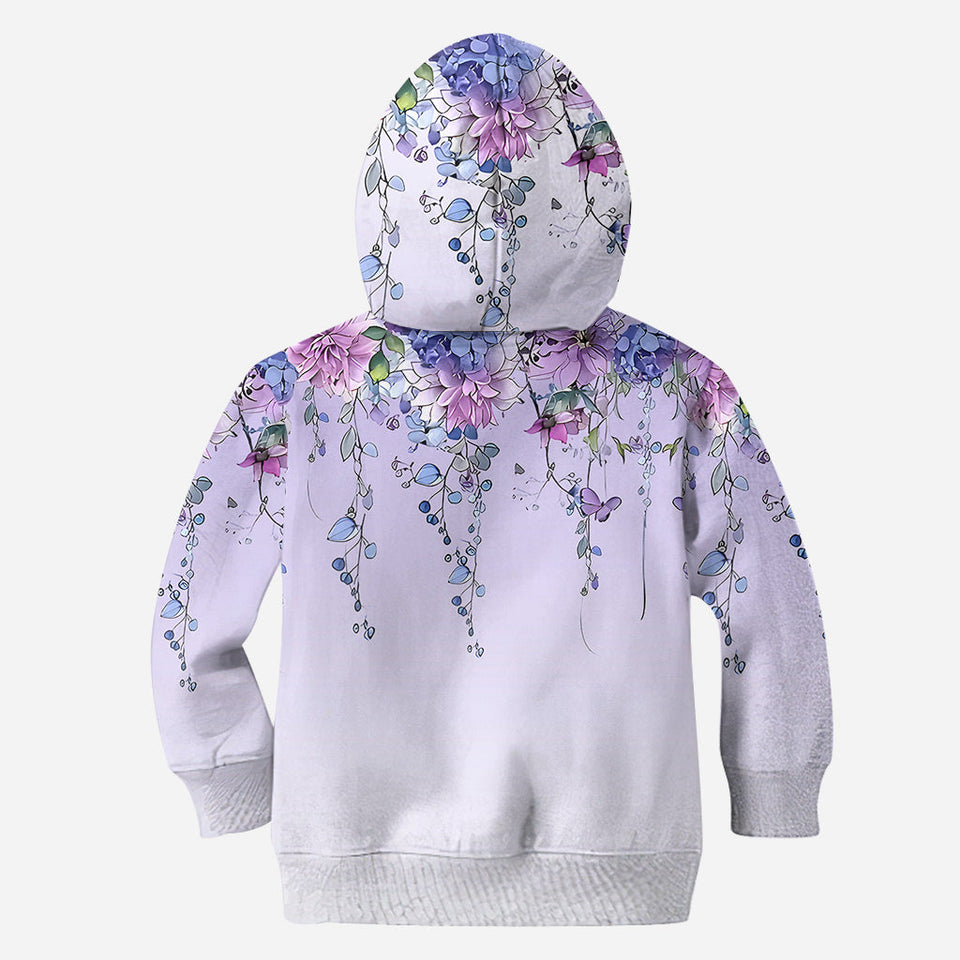 Grandma And Children Butterfly - Personalized Grandma All Over Shirt