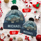 Love Fishing - Personalized Fishing Beanie Hat