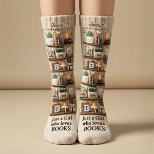 Love Reading - Personalized Book Socks