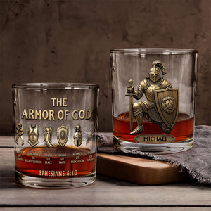 Amor Of God - Personalized Christian Whiskey Glass