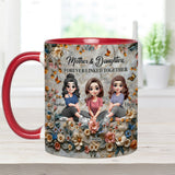 Mother & Daughters - Personalized Mother Accent Mug