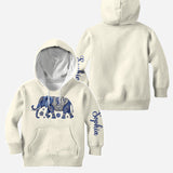 Bohemian Elephant - Personalized Elephant Hoodie and Leggings