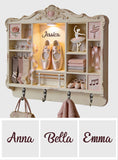 Love Ballet - Personalized Ballet Custom Shaped Hanging Rack