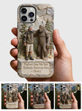Bigfoot Saw Me But Nobody Believes Him - Personalized Hiking Full Print Phone Case