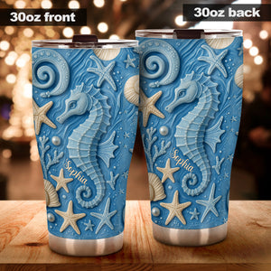 Sea Animal Lovers - Personalized Sea Lover Tumbler