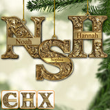 Happy Family - Personalized Family Ornament