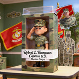 Veteran Gift - Personalized Veteran Custom Shaped Acrylic Plaque