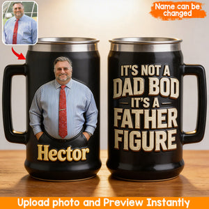 Dad Bod - Personalized Father Beer Stein