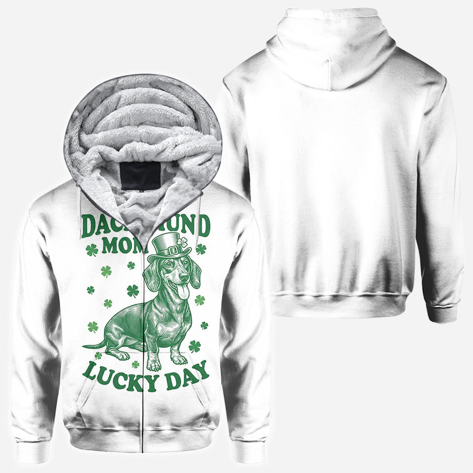 Funny St. Patrick Dog Mom - Personalized Dog All Over Shirt