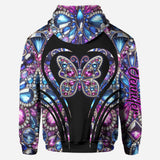 Love Butterfly - Personalized Butterfly Hoodie and Leggings