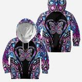 Love Butterfly - Personalized Butterfly Hoodie and Leggings