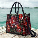 My Garden Gift For Mom, Grandma - Personalized Mother Leather Handbag