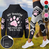 My Shadow Has Four Legs - Personalized Dog Hoodie and Leggings