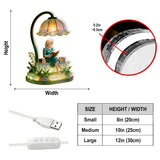 Custom Any Photo Reading Lamp For Book Lovers - Personalized Book Acrylic LED Night Light