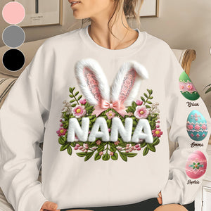 Easter Bunny - Personalized Grandma All Over Shirt